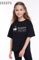 Футболка детская Clever 715467/21 - черный 
