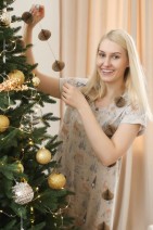 Платье Melado 2722W-70104.3H-013 - бежевый
