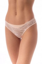 Трусы бразилиана COQUETTE REVUE Dolce 67095 - крем брюле