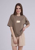 Футболка Clever LP14-1114/1_в Мокко - кофейный