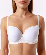 Бюстгальтер спейсер Coquette revue CROSS 84148-01 - молочный