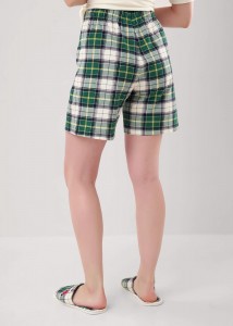 Пижама женская Clever LP15-1199/1 - молочный/зеленый