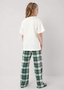 Пижама подросток Clever 759526/29кд_п - молочный