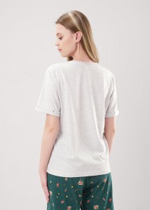 Набор одежды Clever LP15-1201/2 - меланж св. серый/т. зеленый 