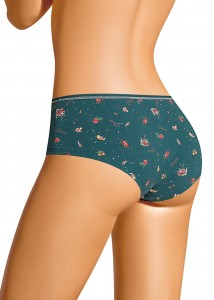 Трусы шорты Clever SH1201 - т.зеленый/красный