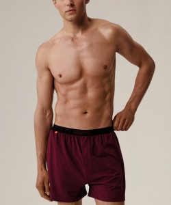 Мужские трусы Atlantic 2MBX-025 - графитовый/каберне