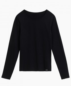 Лонгслив женский Atlantic BLV-200 - черный