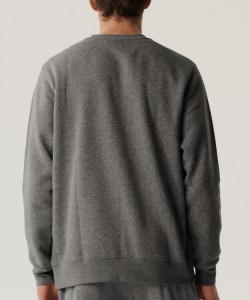 Свитшот Atlantic HMT-002 - темно серый меланж 