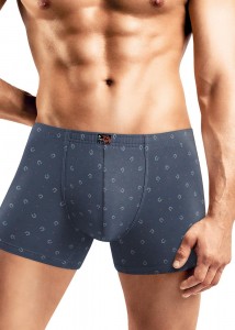 Мужские трусы Clever боксеры MSH451311 - т. синий/св. серый 