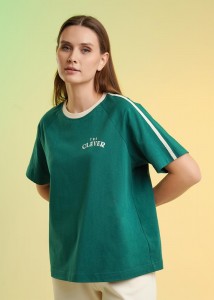Футболка Clever LF26-100 - т. зеленый
