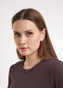 Футболка Clever LF26-100/6 - коричневый