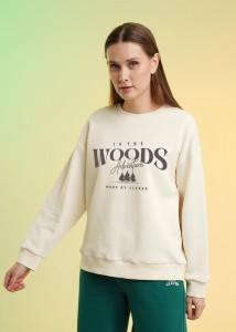 Джемпер Clever LSW26-100 - молочный