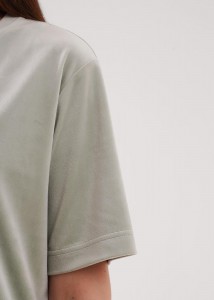 Футболка Clever LF16-1243 Велюр - зеленый 