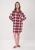 Платье Clever LDR15-1199 - красный/молочный 