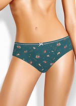 Трусы слип Clever B1201 - т.зеленый/красный 