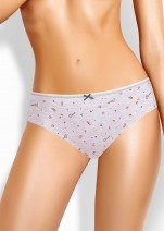 Трусы слип Clever B1201/1 - св. серый/красный 