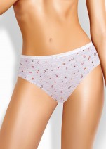 Трусы слип Clever C1201/1 - св. серый/красный