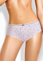 Трусы шорты Clever SH1201/1 - св. серый/красный 