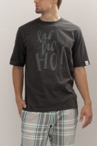 Футболка мужская Melado 6711M-20230.3H-715.1395 - темно-серый меланж