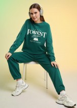 Джемпер Clever LSW26-100/1 - т. зеленый